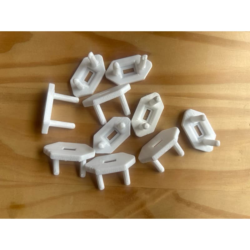 kit protetor de tomada(10unidades+2chaves)
