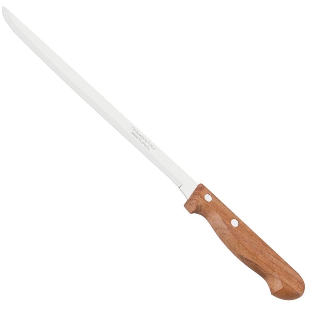 Faca Fiambres Jamoneira 9'' Tradicional Aço Inox Tramontina