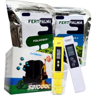 Kit Hidroponista (Nº 4) básico para iniciantes na Hidroponia