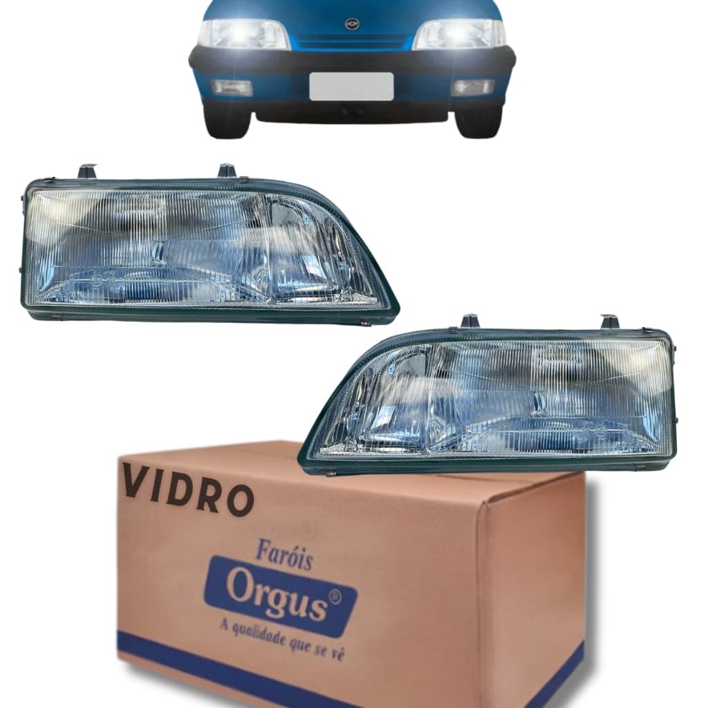 Par Farol Monza Tubarão 1991 1992 1993 1994 1995 1996  1997 - Modelo Cibie - Orgus