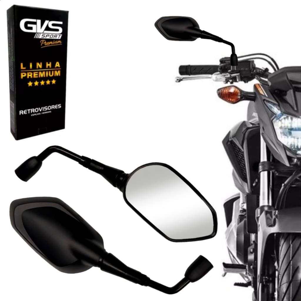 Retrovisor Modelo Tiger Sport 660 Haste Media Lançamento Gvs