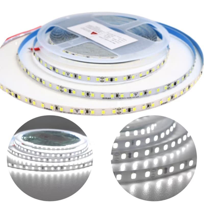Fita Led Direta 127v 10w E 120leds/m Rolo 10m Não Usa Fonte Luz Branco-quente   branca fria  Luz natural