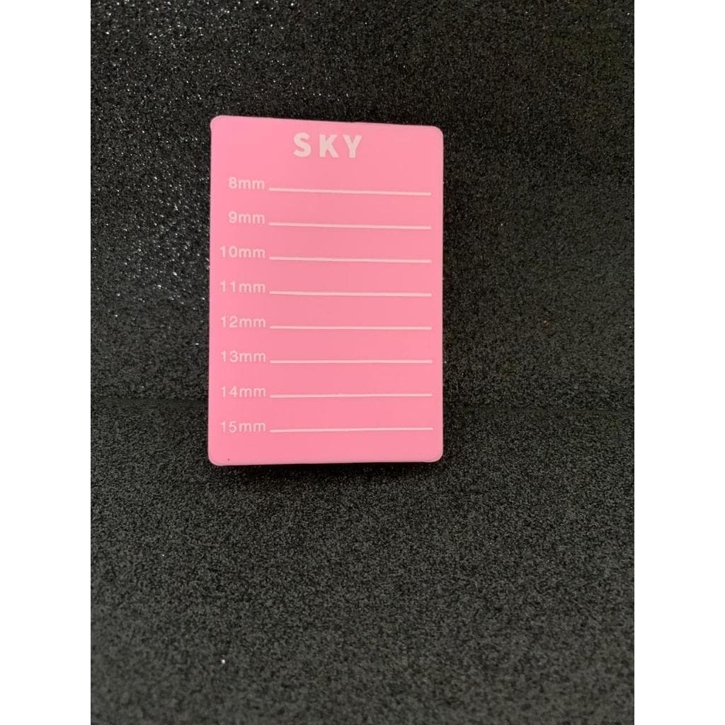 Placa de Mão Para Suporte De Cílios - Rosa