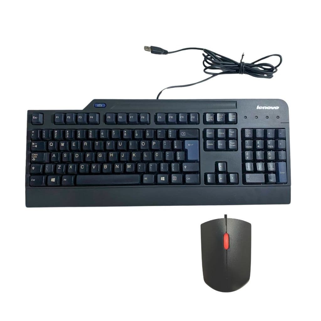 Teclado e Mouse USB Lenovo | KUS-0866/ SM-8823 +NF