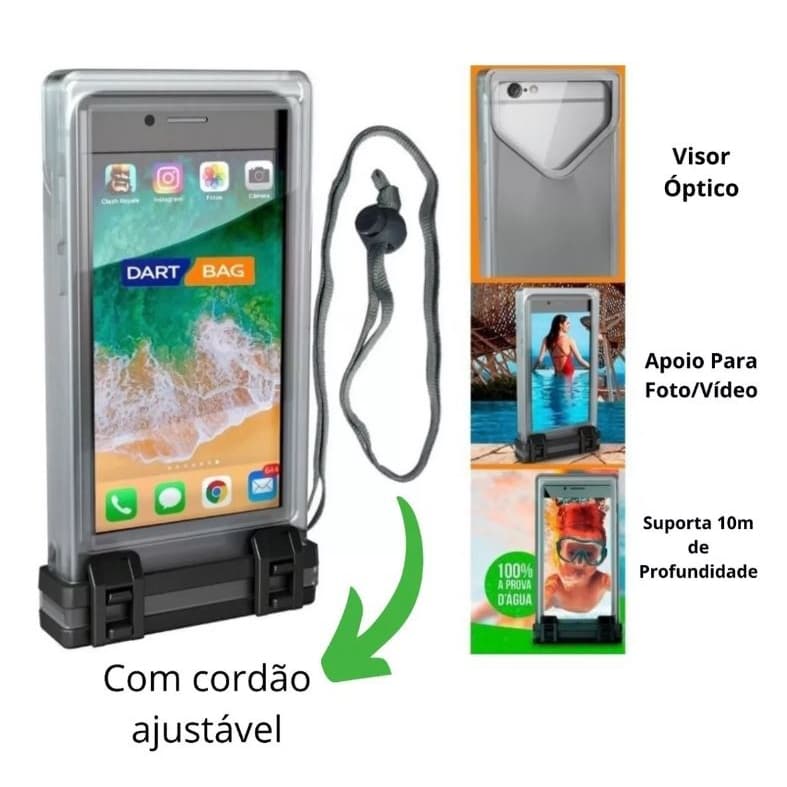 Case/Bolsa para Celular a Prova D' agua - DARTBAG  - Mod : DARTBAG ACTION