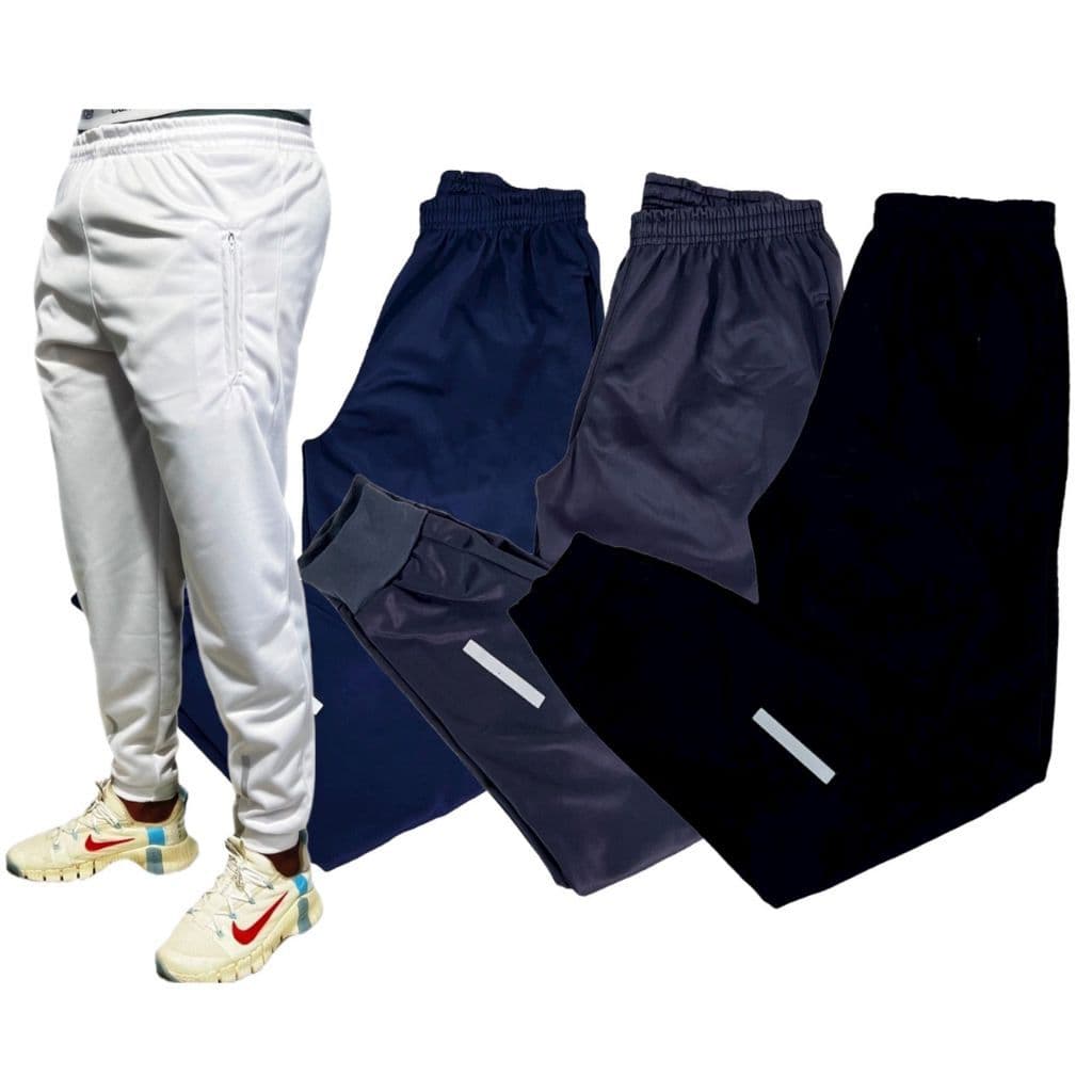Kit 4 Calças Masculinas Esporte Sport Com 3 Bolsos de Ziper