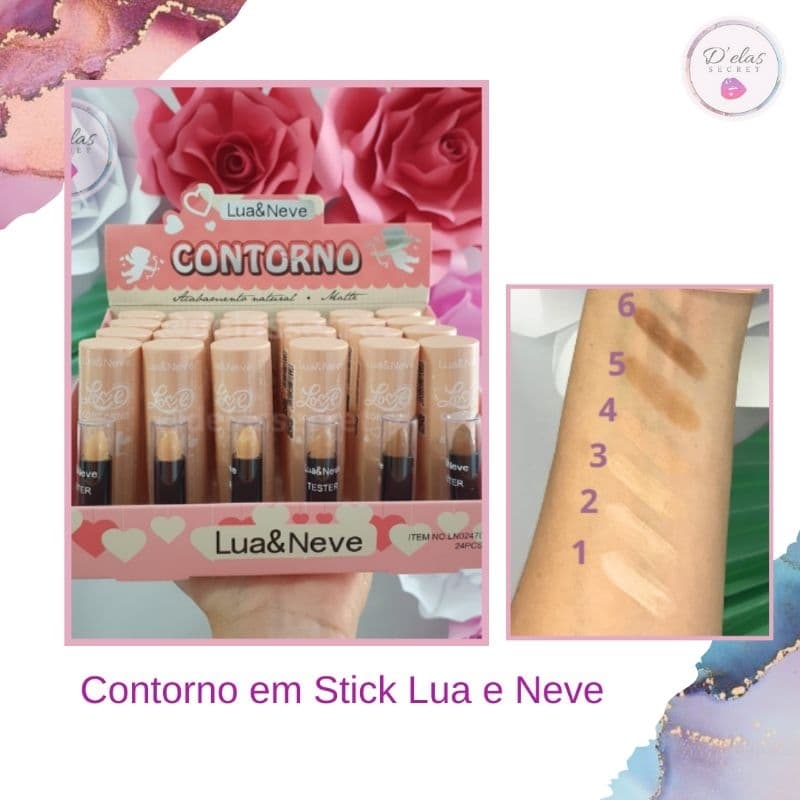 Contorno Bastão Lua e Neve