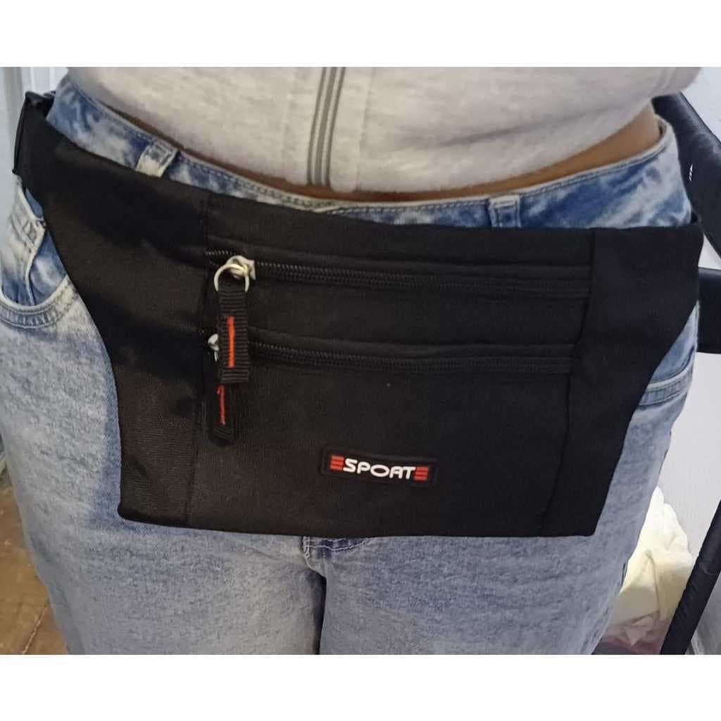pochete Doleira Porta  Dinheiro  Bolsa  Secreta  Pochete  Anti Furto  com 3 Zíper