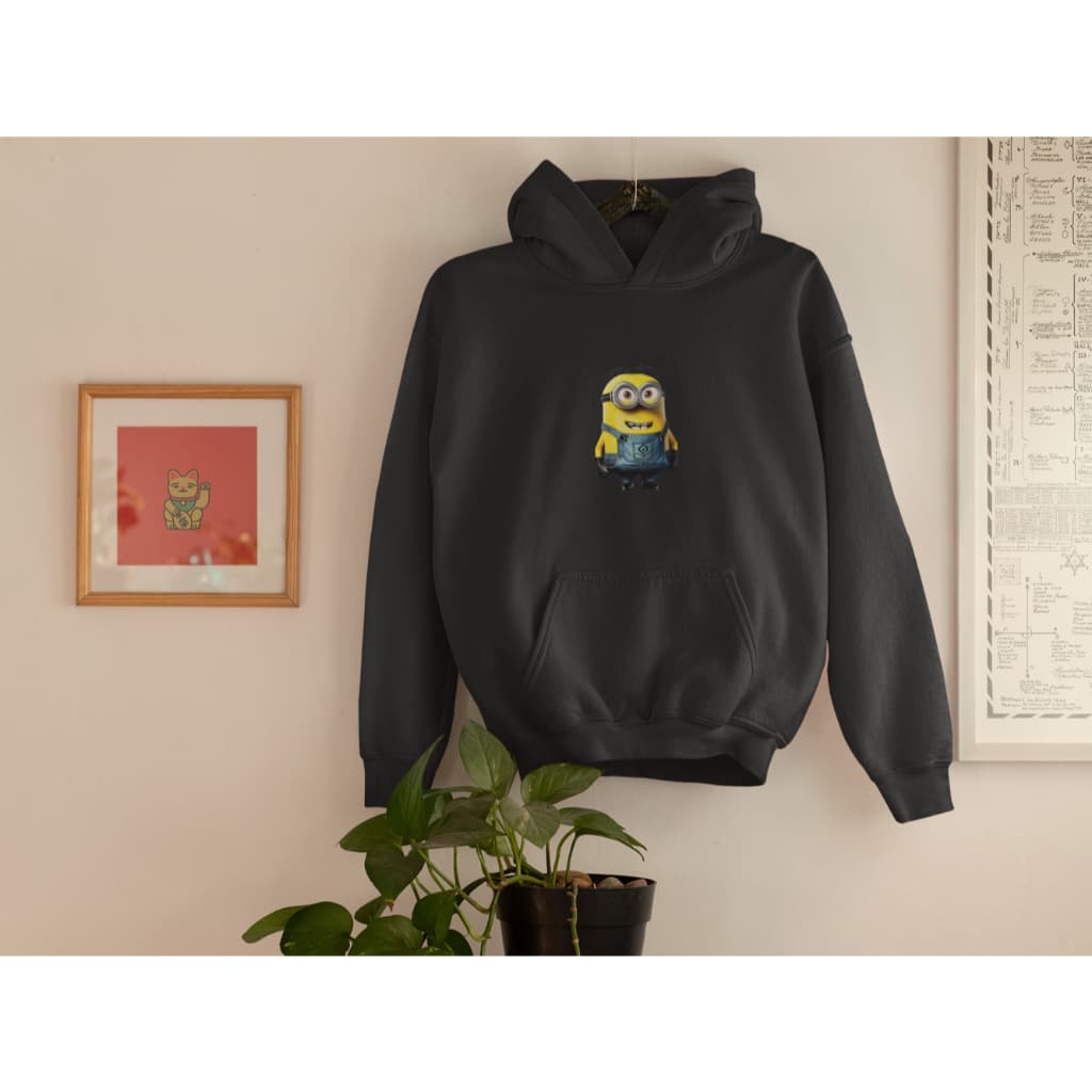 Blusa De Frio Moletom Infantil Minions Meu Malvado Favorito Meninos e Meninas