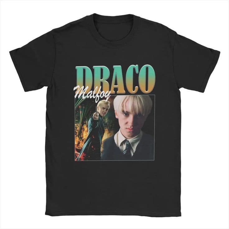 DRACO HARRY POTTER ENVIO IMEDIATO UNISSEX TODAS AS CORES ALGODAO