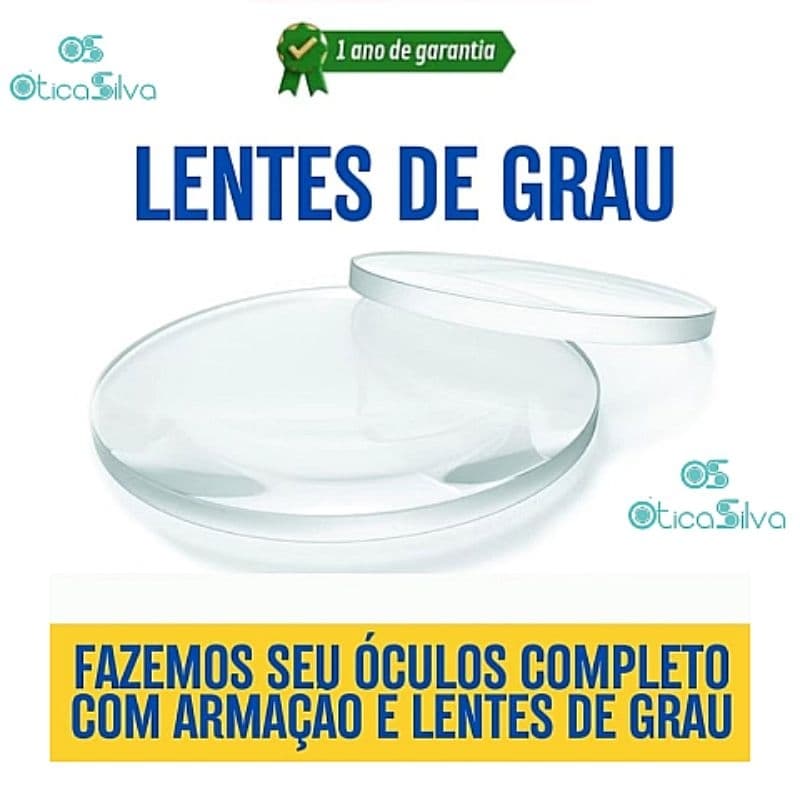 Par Lentes para colocar seu grau completo óculos com hipermetropia miopia astigmatismo