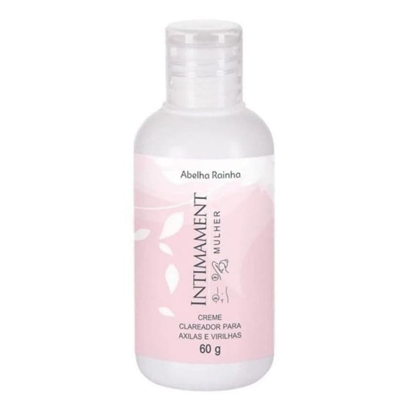 Creme clareadora para axilas e virilhas Abelha Rainha - 60g