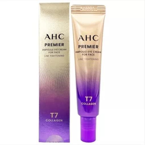 Ahc Premier Line Tightening Hidratante Creme Colágeno Para Região Contorno dos Olhos Marca Coreana Mini 12ml Original