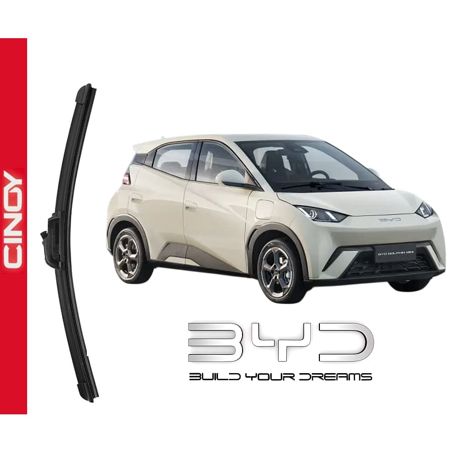 Palheta Limpador de Para-brisa Dianteiro BYD Dolphin Mini 2024 2025 2026