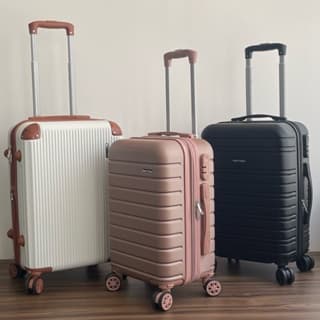 Mala de Bordo Viagem 10KG,Modelo Novo,Rodinha e z铆per Dupla, Alta Qualidade,