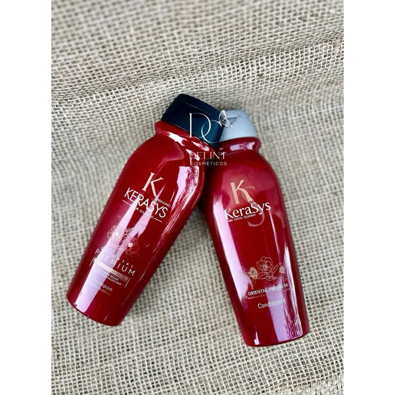 Kit Oriental Premium - KERASYS Red Camellia Oil EX Duo Pro 180ml cada
