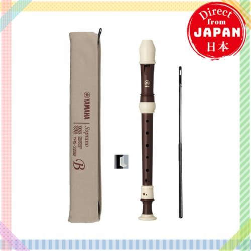 Gravador Soprano YAMAHA Estilo Barroco YRS-322B [Direto Do Japão]