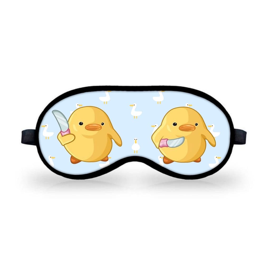 Tapa Olho Pato Faca Fofo Mascara De Dormir Confortavel