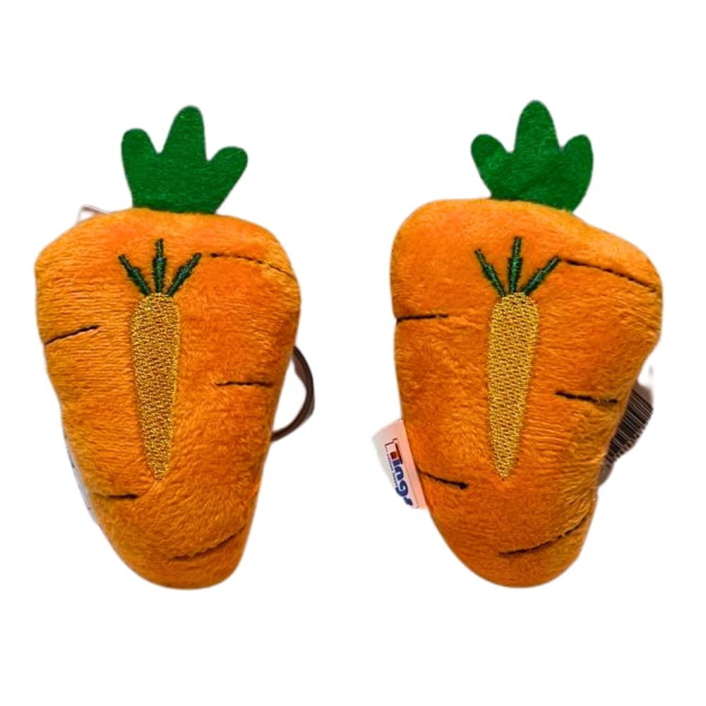 Chaveiro de Cenoura de Pelúcia com 10 CM Páscoa Presente Decoração Lembrancinha Festa Páscoa Barato