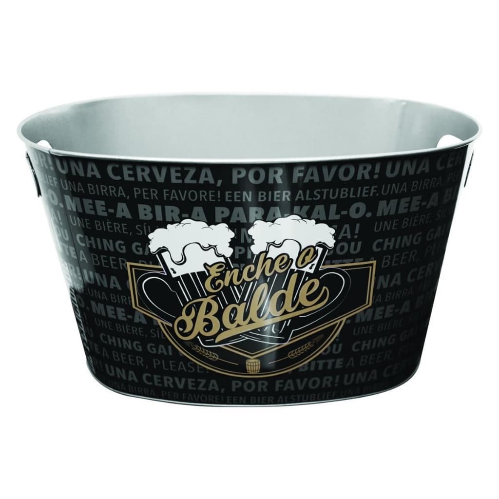 Balde Para Gelo 15 Litros Oval Cerveja Gelada Yazi