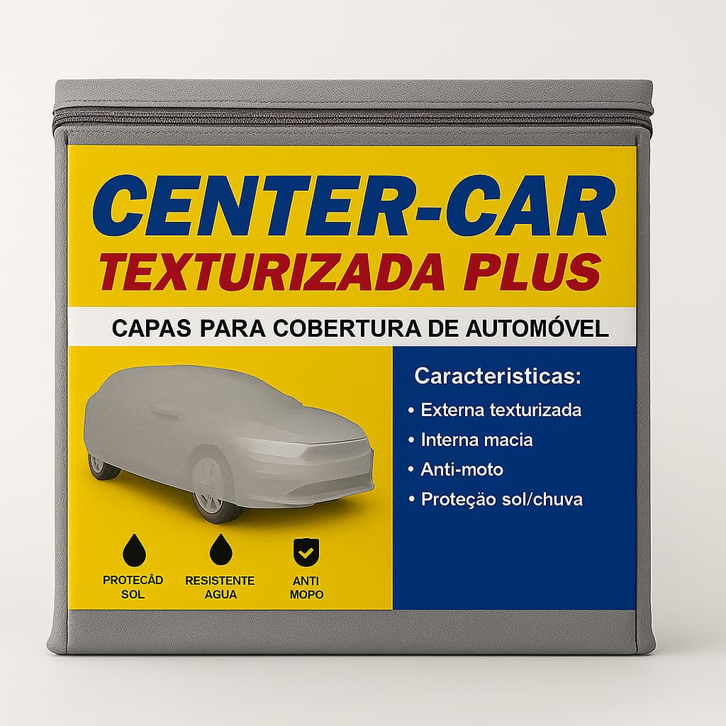 Capa Pra Cobrir Carro P M G  Impermeável Forro Proteção Sol / Chuva