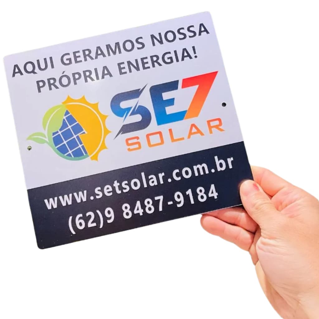 Placa Identificação Sinalização em Acrílico com logo de Porta Personalizada 30x20cm