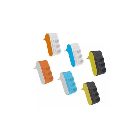 Plugue Multiplicador De Tomada 2P + T 10 A SORTIDO