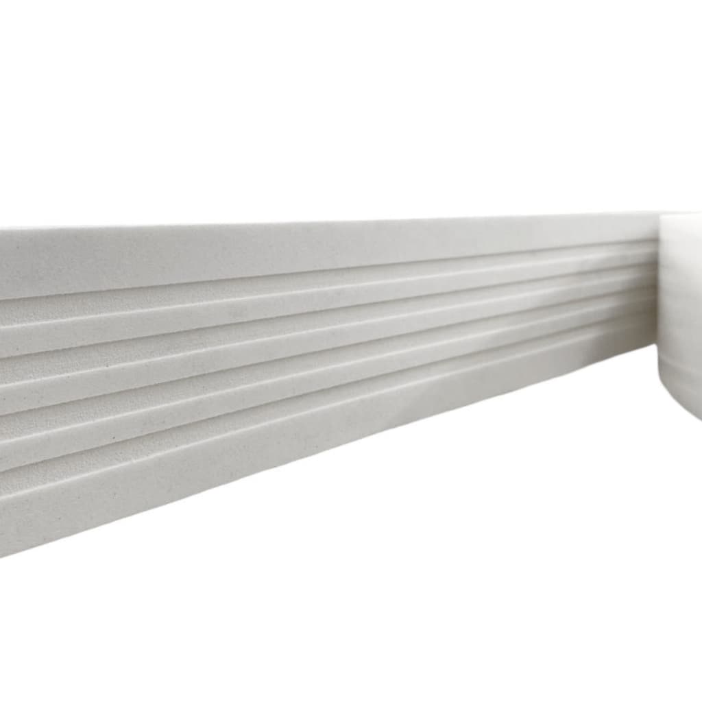 Moldura Guarnição Rodameio Eva Autocolante Urânio 7cmx5mm