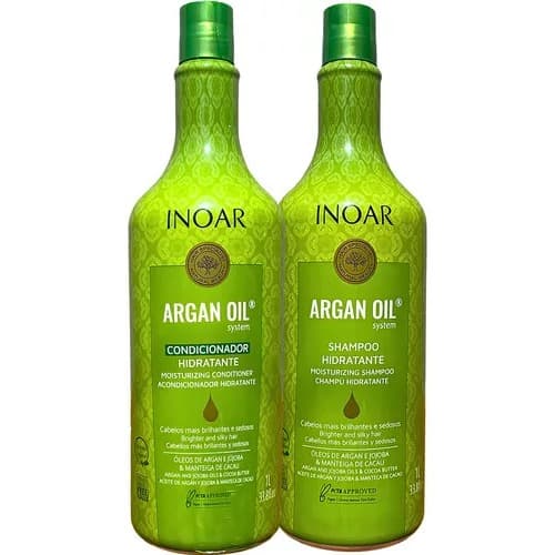 Inoar Kit Argan Oil Shampoo + Condicionador 2X1000ml