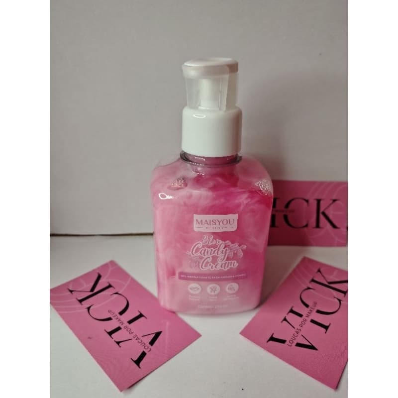 Gel Blow candy cream Hidratante corpo, virilha e bumbum.