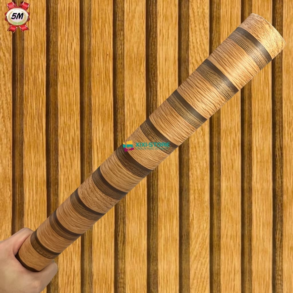 Papel De Parede Adesivo Ripado Madeira 10 METROS x 45CM Adesivo Autocolante