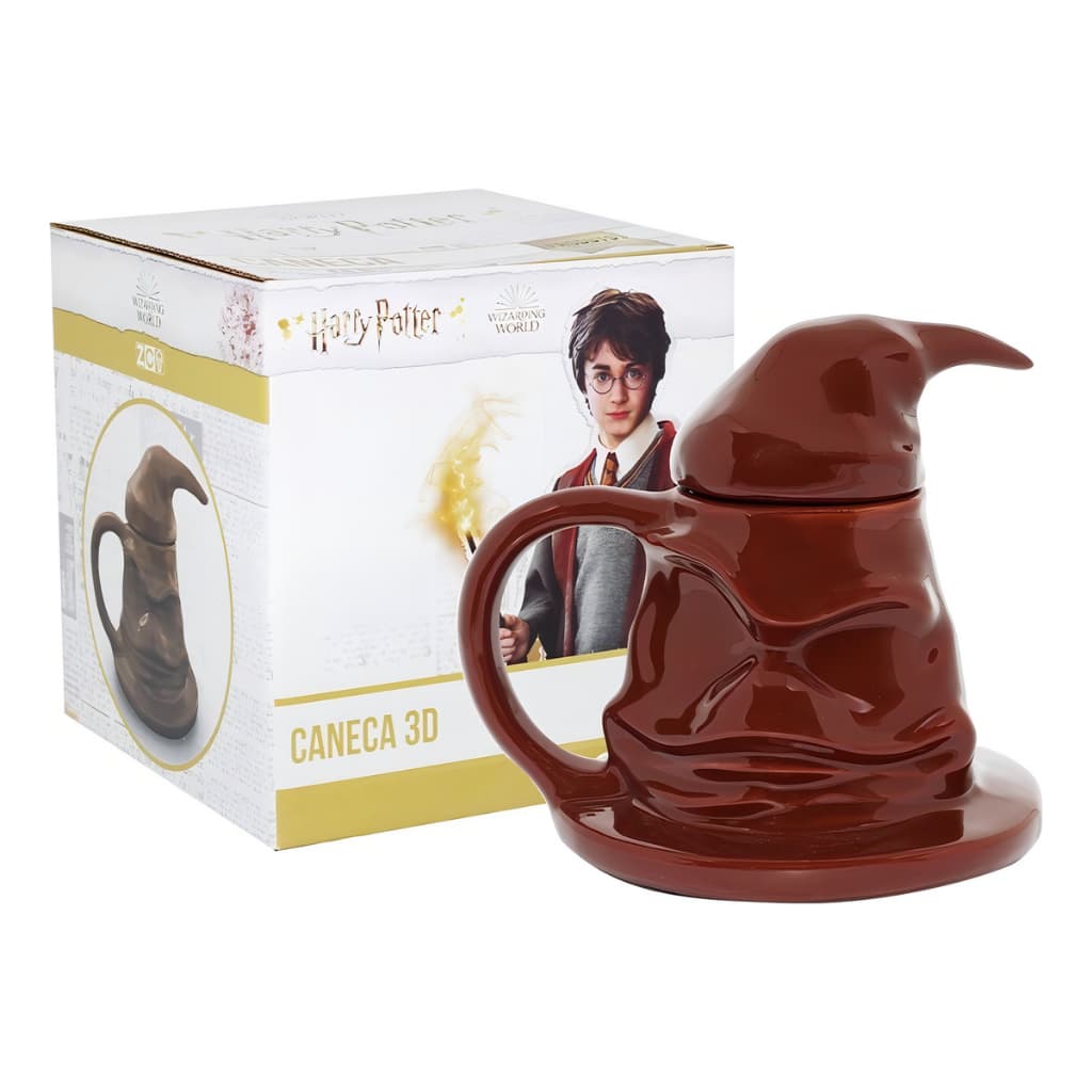 Caneca Chapéu Seletor Harry Potter Oficial