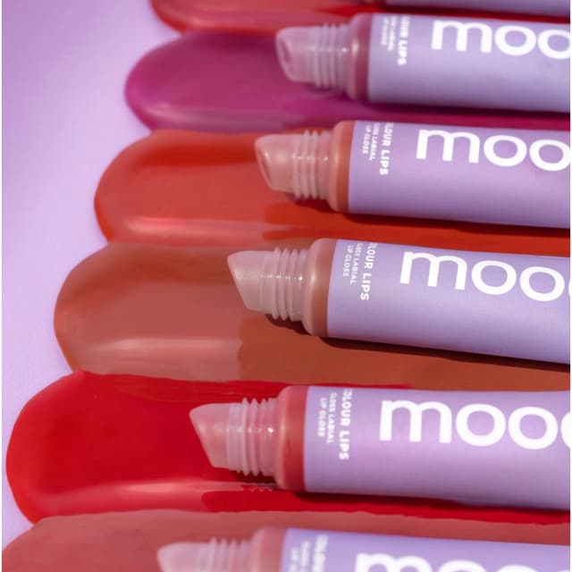 Gloss Labial Colour Lips Mood Ruby Rose