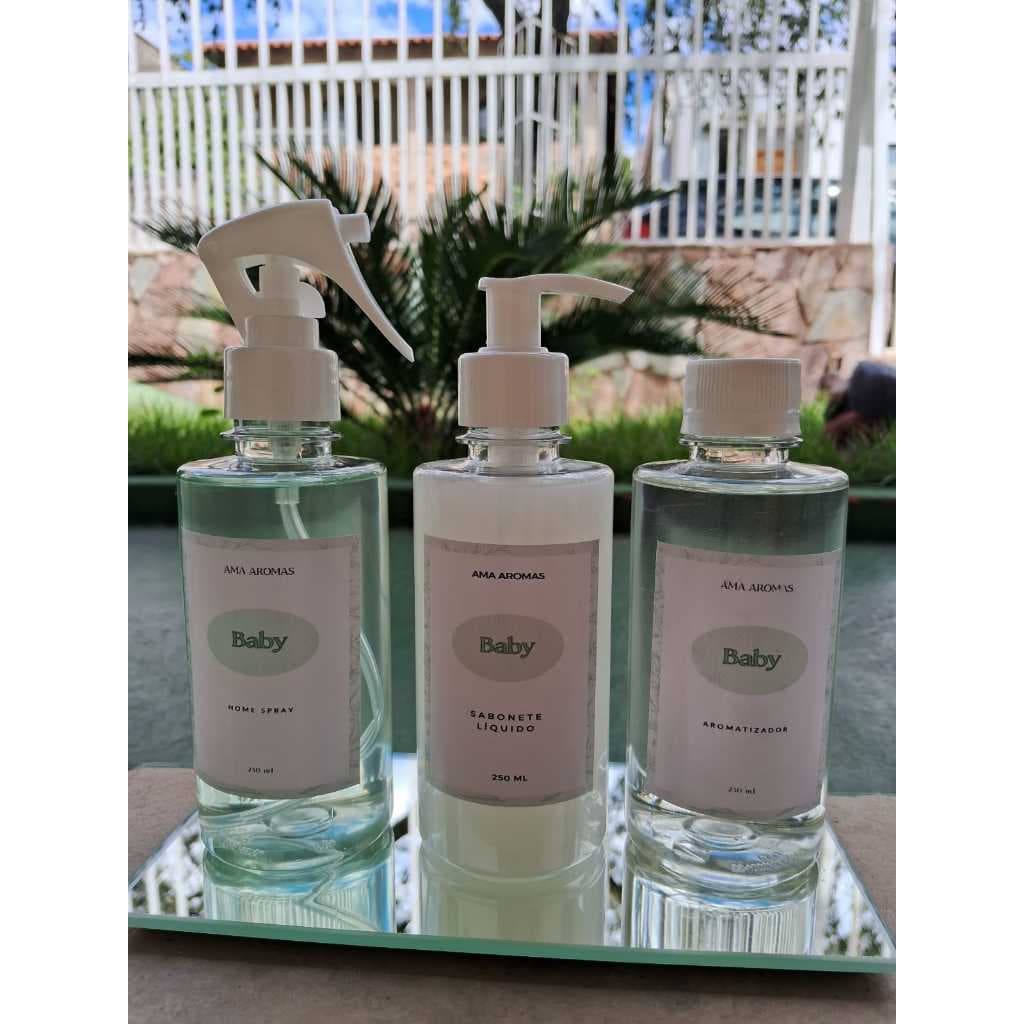 KIT AROMATIZADOR HOME SPRAY E SABONETE LÍQUIDO