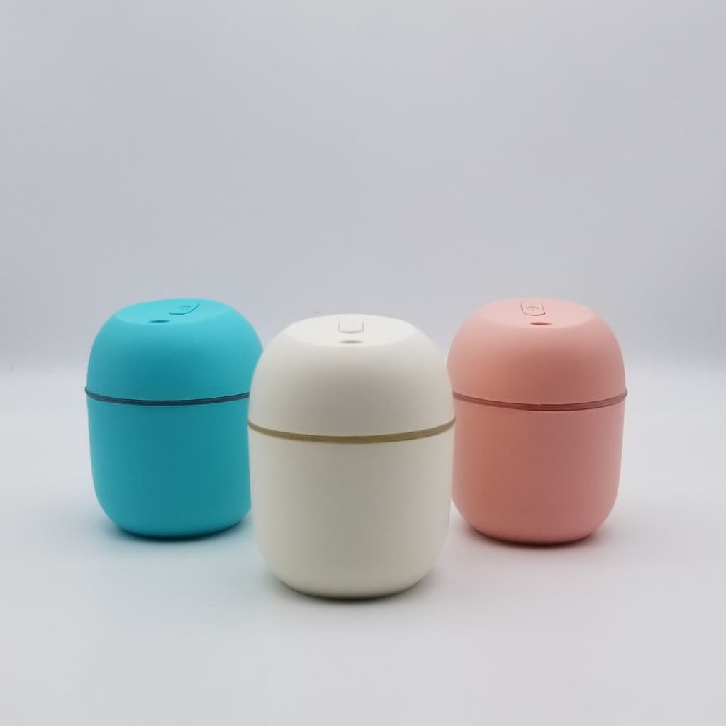 Mini Umidificador De Ar Difusor Aromatizador De Ambiente LED USB Purificador De Ar Portáti