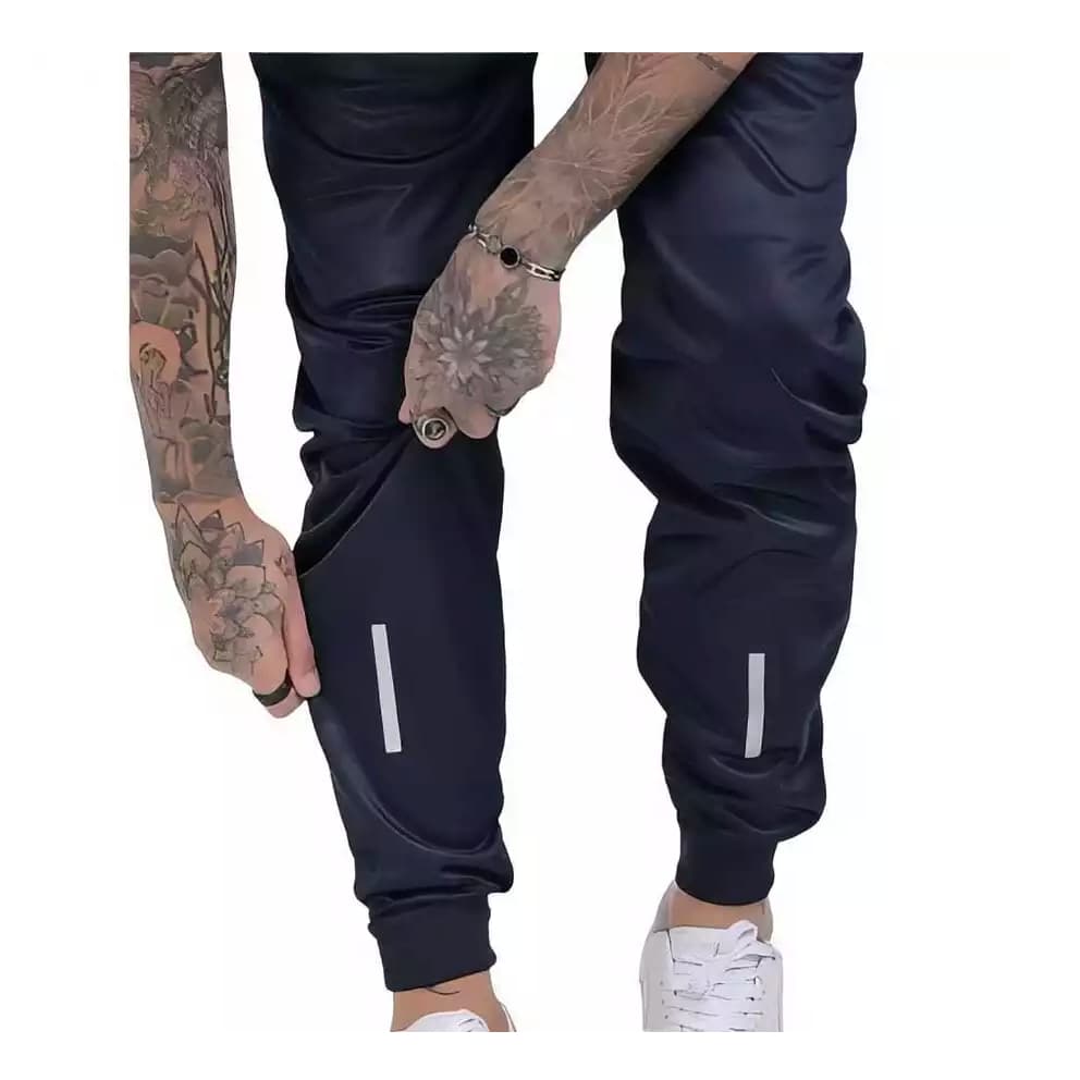 Kit 2 Calças Dry Fit Esportiva Treino Com Ziper no Bolso - Skinny