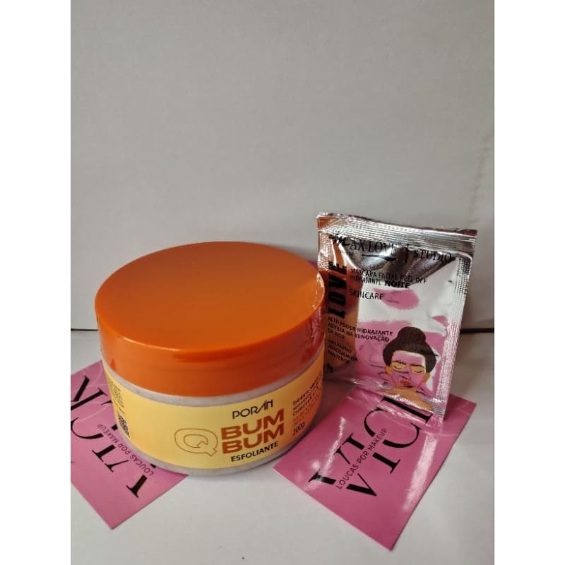 Esfoliante Bumbum. ( Grátis 1 máscara facial)