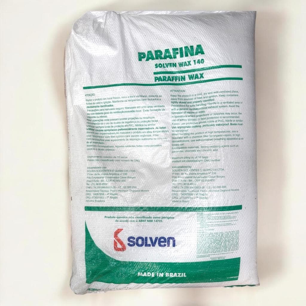 Parafina Solven Lentilha Granulada p/ Vela Pura Premium 1Kg