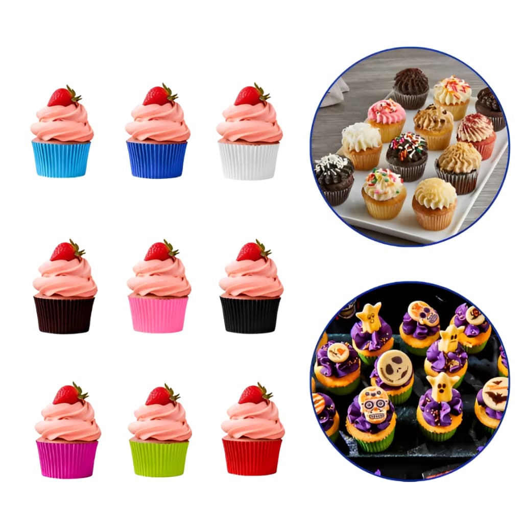 Forma de CupCake 11cm com 100 Unidades