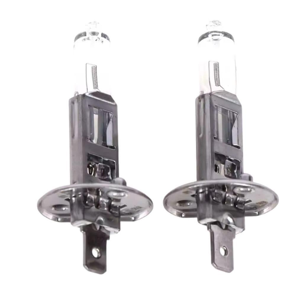 Kit 2 Lâmpadas Halógena H1 P14.5s 100w 12v Standard Carro Moto Caminhão 4300k