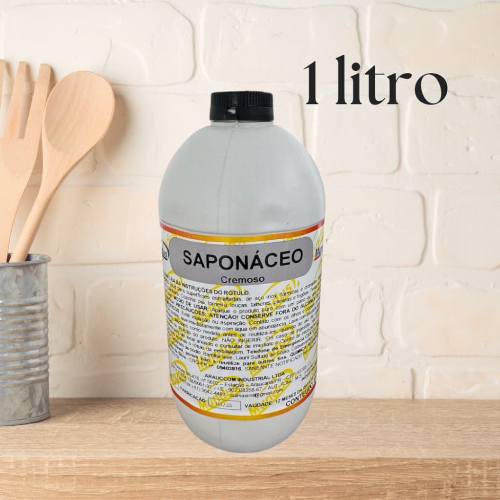saponáceo cremoso Mundus 1l ou 5l sapoleo