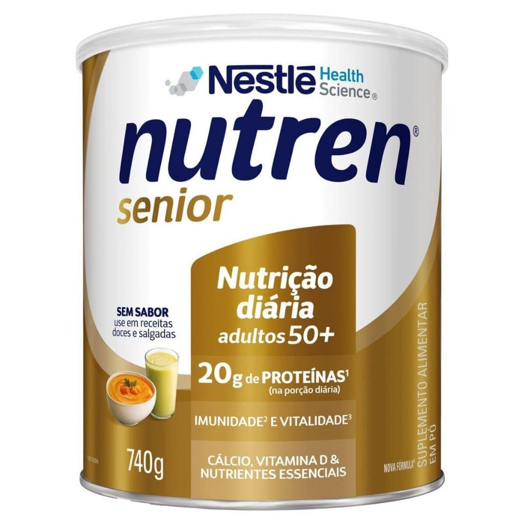 Nutren Sênior 740g Sem Sabor  - Original Nestlé