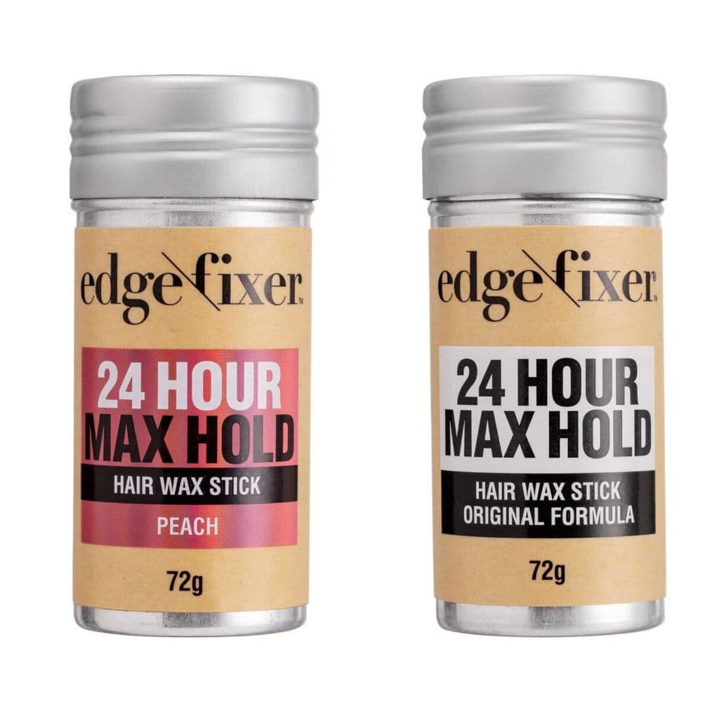 Edge Fixer Wax Stick Cera Capilar em stick Kiss New York Ruby Kisses Cera Modeladora Capilar