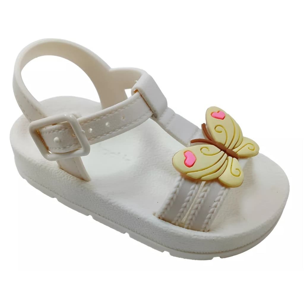 Sandalia Infantil Menina Charmosinha Chic Borboleta