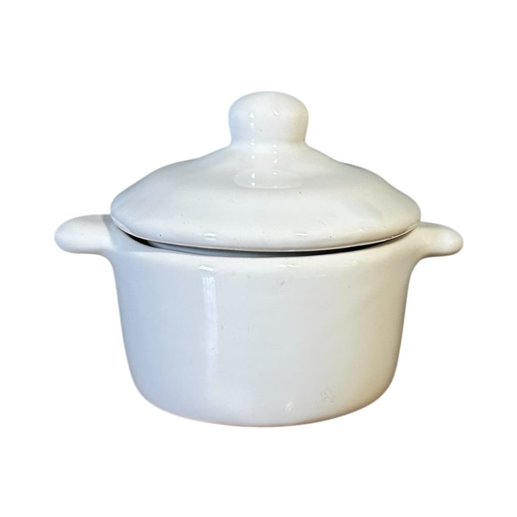 Caçarola Panelinha Molheira Mini Com Tampa Cerâmica Buffet
