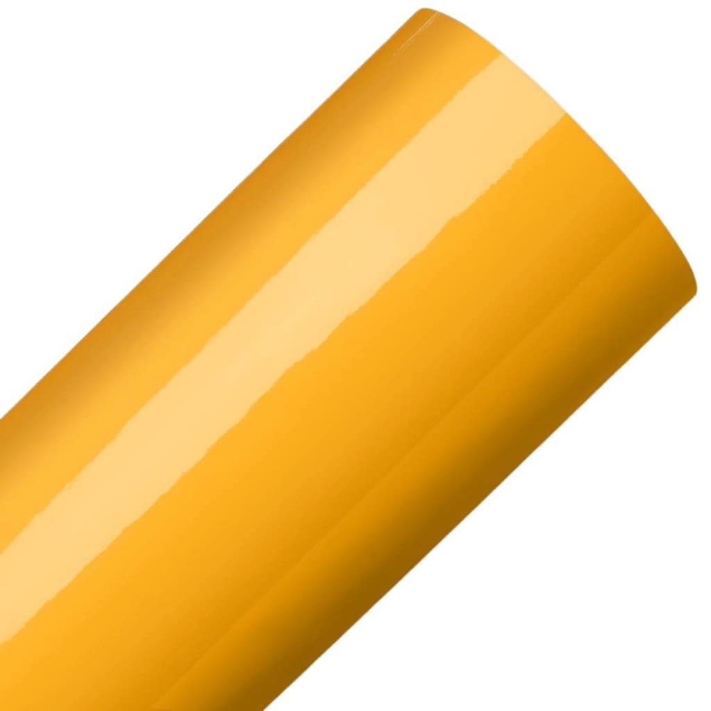Adesivo Geladeira Moveis Eletros Amarelo Ouro Envelopamento Móveis Parede Autocolante 0,50x 2 Mts