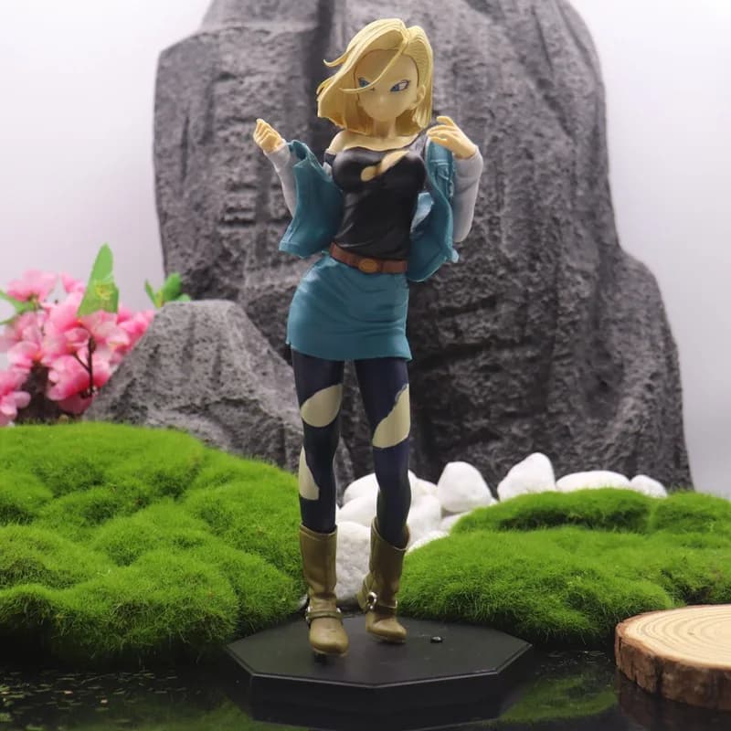 Action Figure Android 18 Dragon Ball Z Figura colecionavel do anime Dragonball Z GT SUper Heroes AF Sparking Zero Daima