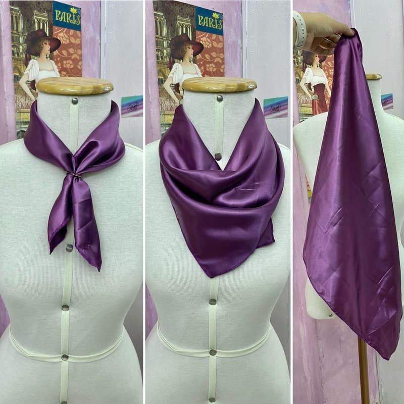 Lenço Roxo / uniformes/igreja/empresas