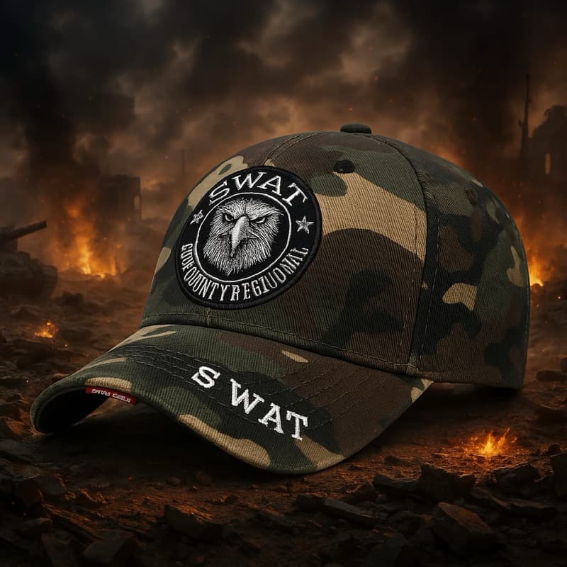 Boné tático camuflado swat (Produto Brasil)