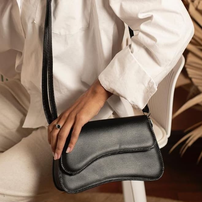 Bolsa Feminina Elegante e Versátil – Alça Dupla, Transversal e De Mão Removível, Moda Casual Chic